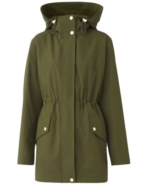 burberry parka verde|burberry ladies car coats.